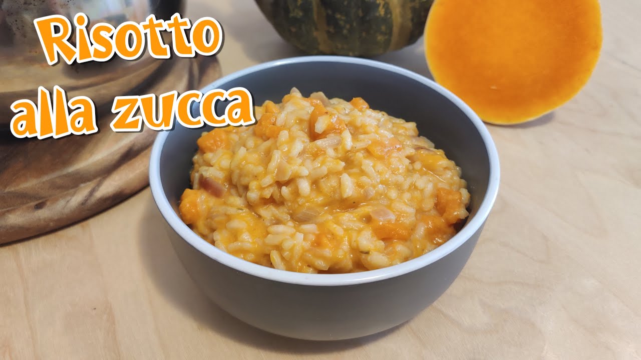 RISOTTO ALLA ZUCCA Facile, veloce e cremoso ! YouTube