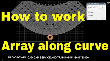 How to work array along curve and Vray render in matrix 9 rhinos 5 @abcaddesign