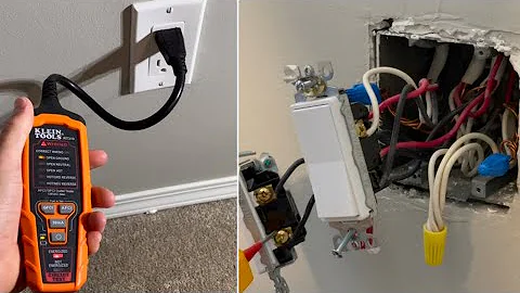 Finding receptacle open ground.