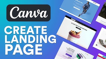 How to Create a FREE Landing Page With Canva 2025
