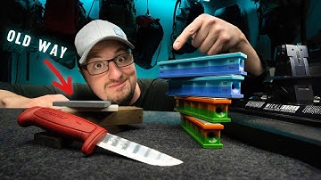 After DECADES of sharpening... I learned this. 🔪 Wicked Edge WE66 Obsidian REVIEW