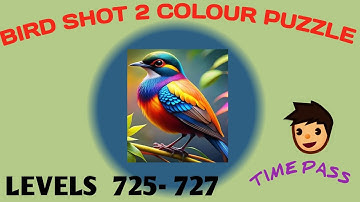 Bird sort 2 colour puzzle 🐦 level 726-727#birdshort #birdsortcolorpuzzle #birdpuzzle #puzzlegame