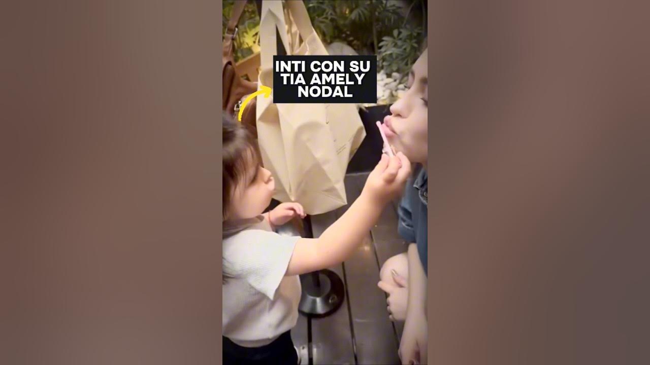 Inti con su tía Amely Nodal #inti #cazzu Inti con su tía Amely Nodal #inti #cazzu