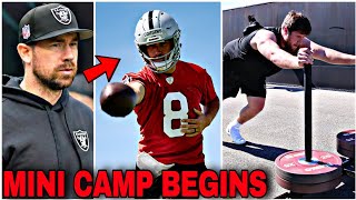 The Raiders OFFICIALLY Begin Voluntary Minicamp