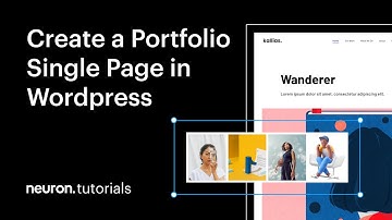 How to Create the Portfolio Single Page in WordPress with Neuron Builder