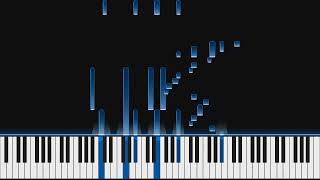 Edvard Grieg - Lyric Piece Book IV No. 2 Album-Leaf | Piano Visualization