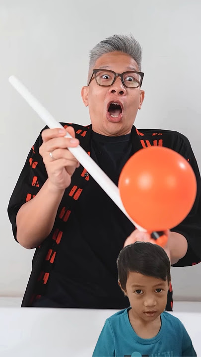 BIKIN KLAKSON KAPAL DARI PIPA DAN BALON!!