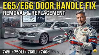 How to Remove & Replace BMW 7-Series Door Handles | E65 E66 Guide