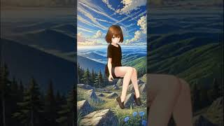 SDXLとAnimatediffで立ち絵アニメーション#dalle3 #stablediffusion #sdxl #animatediff #stablediffusionwebui #anime