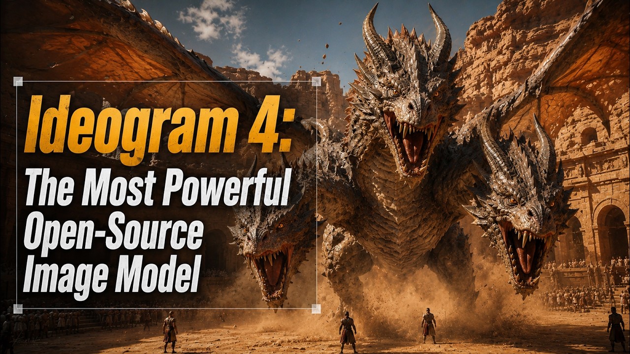 Forget Midjourney? Ideogram 4 ——The Best Open-Source AI Image Generator for Design