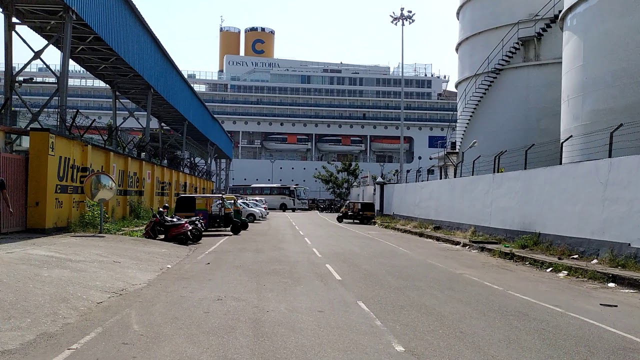 CRUISE SHIP KOCHI Cochin Port Trust YouTube