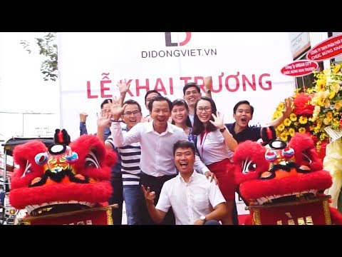 Video Khai trương chi nhánh thứ 10 Di Động Việt, 145 Nguyễn... - youtube