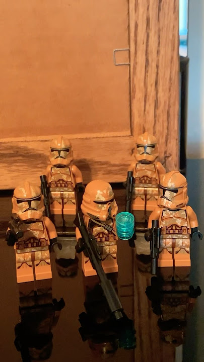 Post Order 66 Interactions! #starwars #lego #legostarwars #clonetrooper #funny #lego501st #legosets