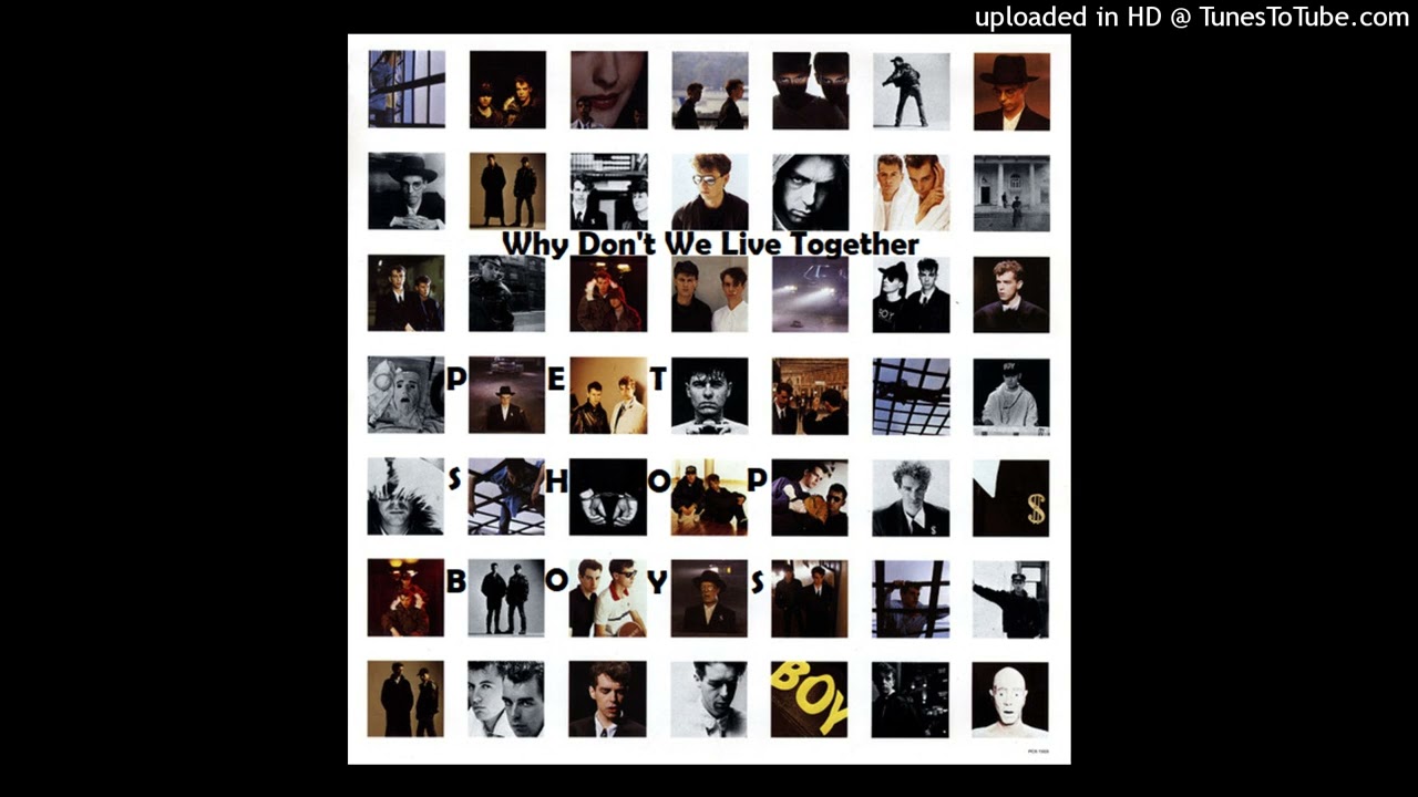 Pet Shop Boys - Why Don't We Live Together - YouTube