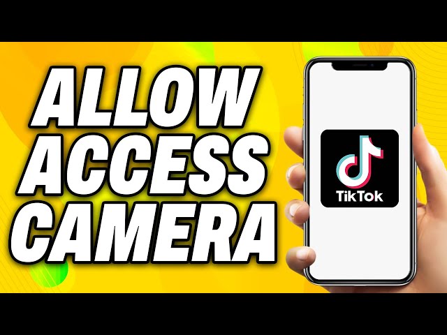 How To Allow TikTok to Access Camera - Quick Fix - YouTube