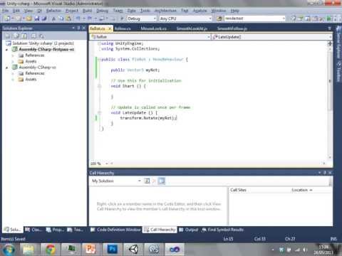 Unity Tutorial 08 - Variables