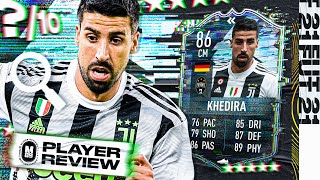 FIFA 21 FLASHBACK KHEDIRA PLAYER REVIEW | 86 KHEDIRA REVIEW | PLAYER REVIEWS | FIFA 21 Ultimate Team