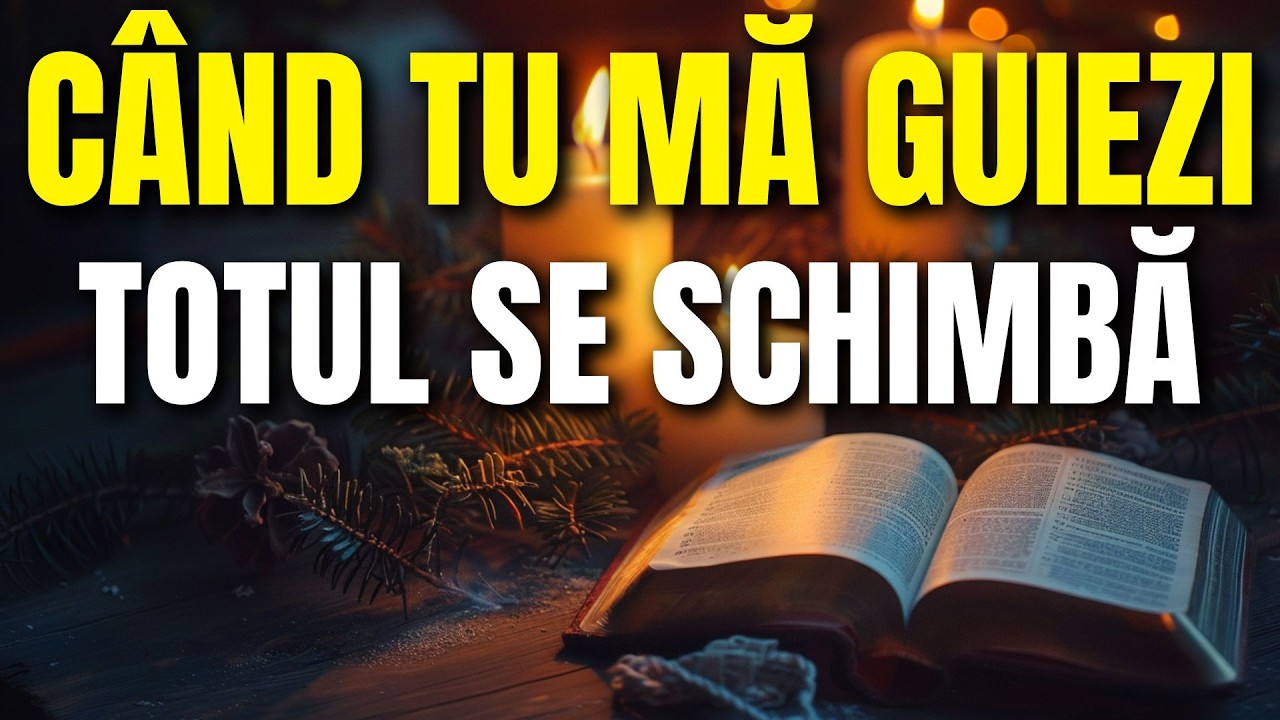 Când Duhul Sfânt îmi călăuzește dimineața, nicio zi nu este obișnuită | Rugăciunea de dimineață