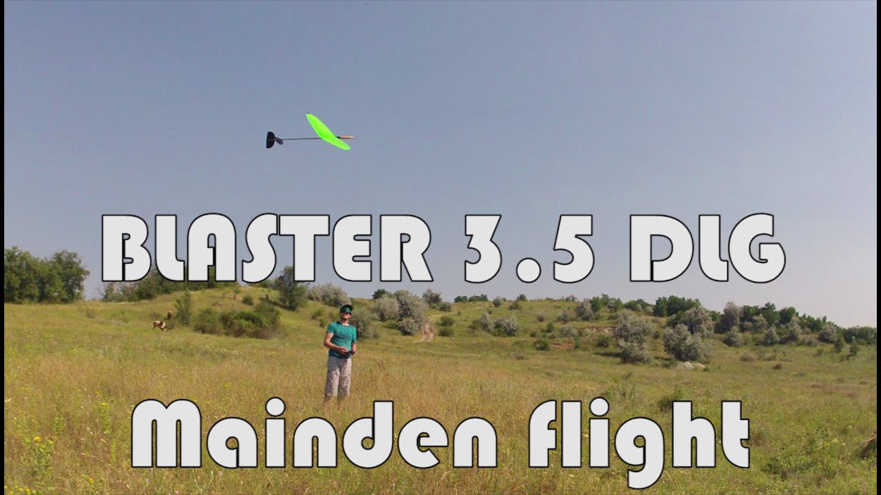 Blaster 3.5 Discus Launch Glider Lift me up YouTube