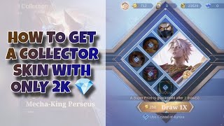 CHEAPER WAY‼️ TO GET A COLLECTOR SKIN WITH ONLY 2K COA 🌟🌟🌟