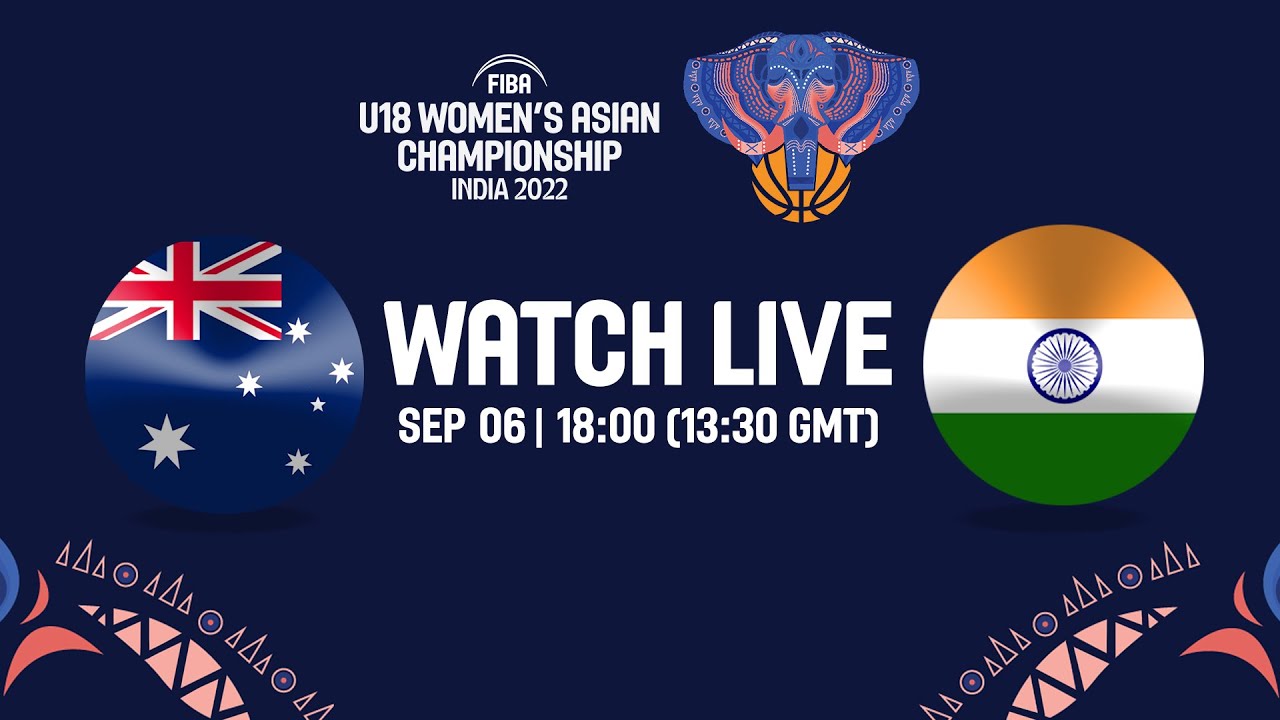 Australia v India | Full Basketball Game | FIBA U18 Women's Asian Championship 2022
