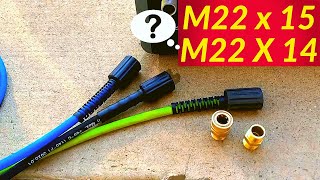 M22 x15 & M22 x14 Quick Connect/Adapters!!