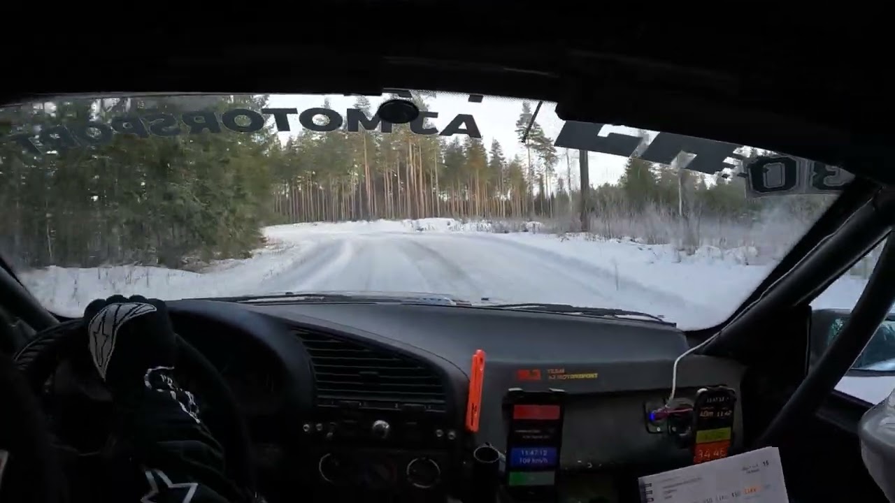 Finnskogsvalsen 2025 SS2 Avåkning John & Emma Magnusson