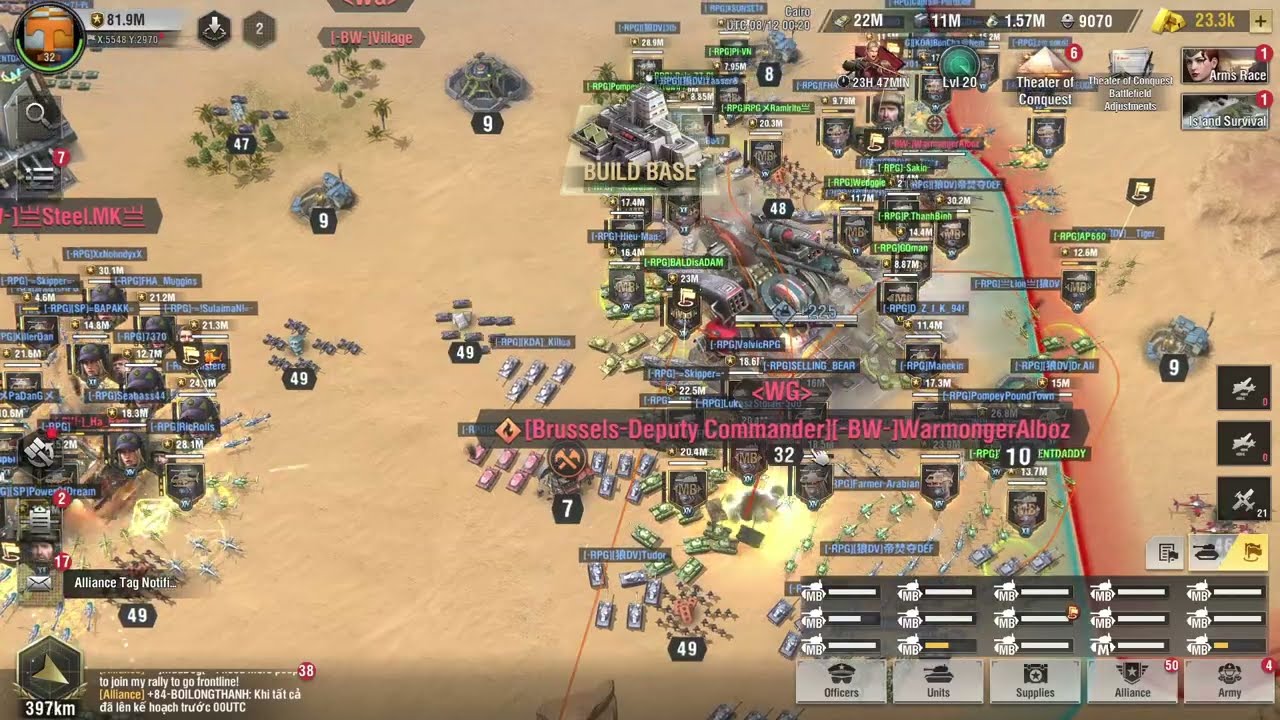 RPG (Server 47) Destroying a whale from BW (Server 48) - Warpath