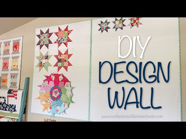 DIY Easy Quilting Design Wall – Make one today! – The Little