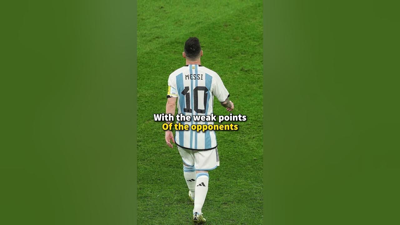 Why is Messi always Walking during Matches?