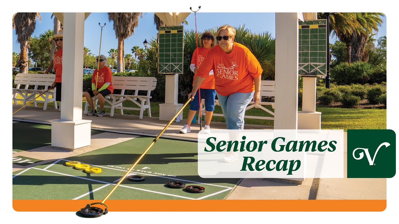 Going for Gold at the 2023 Senior Games in The Villages, FL