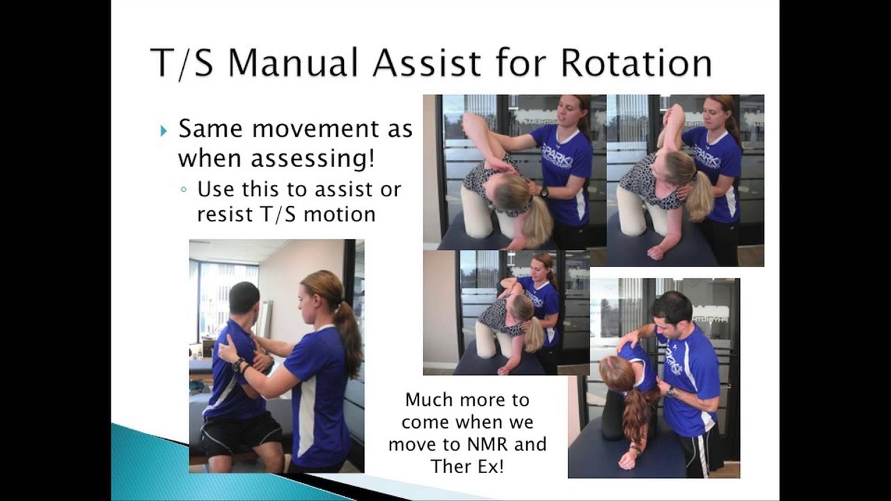 Rotating Help System Thoracic Spine Assistance for Rotation - YouTube