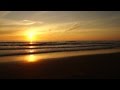 日本海に沈む夕陽・千里浜なぎさドライブウェイ by グランゼーラ