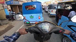 Moto Vlogging Ambulance cant go because taxi driver cover all roads