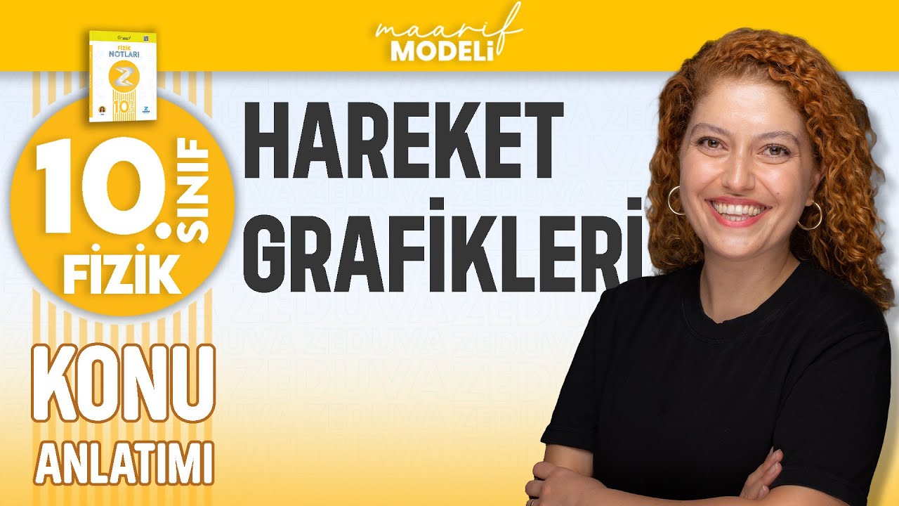 Sabit Hızlı Hareket - Hareket Grafikleri | 10.sınıf fizik yeni müfredat ( maarif model )