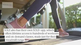 Treadmills With Streaming Capabilities: SOLE Has Big LCD Screens &amp; Free Apps