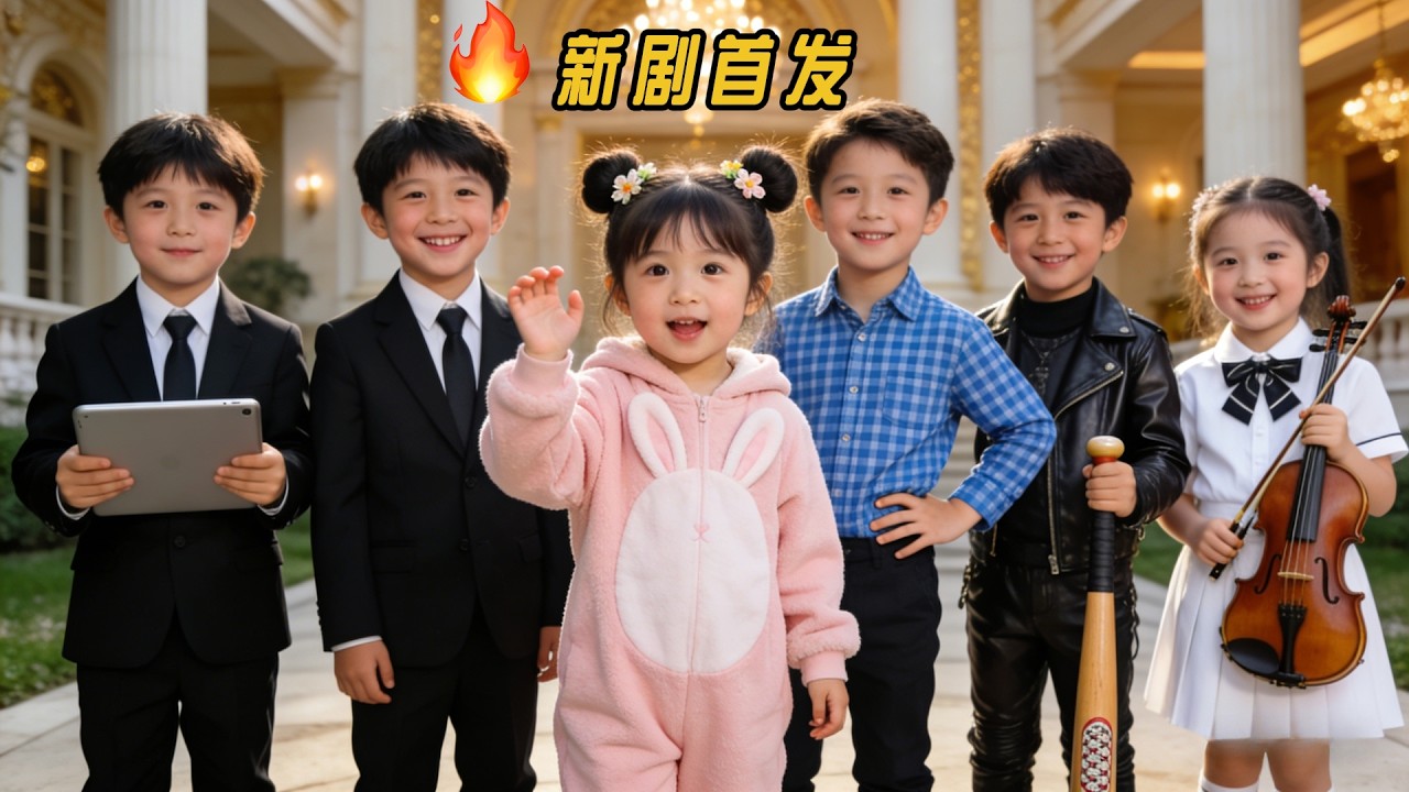 🔥她带五胞胎认父被拒 “野种”！谁知崽崽们是大佬，黑客截停飞机、神医五宝戳破假孕，反转打脸超爽❤️