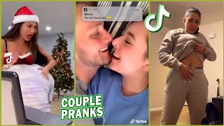 She takes off her clothes ?!! 😜 Tiktok couple pranks