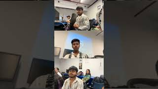 Mini Vlog: Balancing AI Student Life & Gym 💻🏋️ #minivlog #shorts #studentlife #youtubeshorts