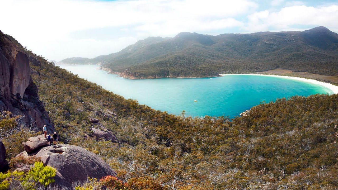 Hd Wineglass Bay Lookout Tasmania October 16 ワイングラス ベイ ハイキング タスマニア州 16年10月 Youtube