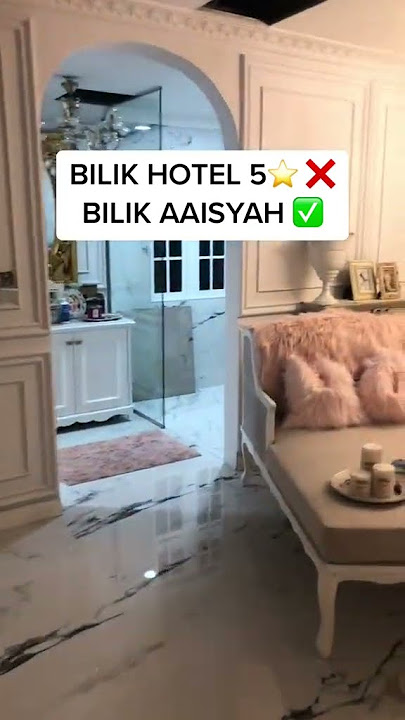 Netizen Tergamam Tengok Bilik Anak Che Ta, Saiz Bilik Air Macam Ruang Tamu