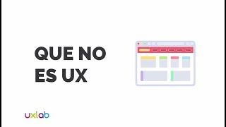 Que no es UX