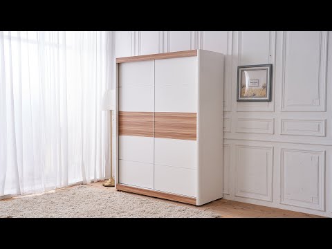 【時尚屋】寶格麗5x7尺推門衣櫃