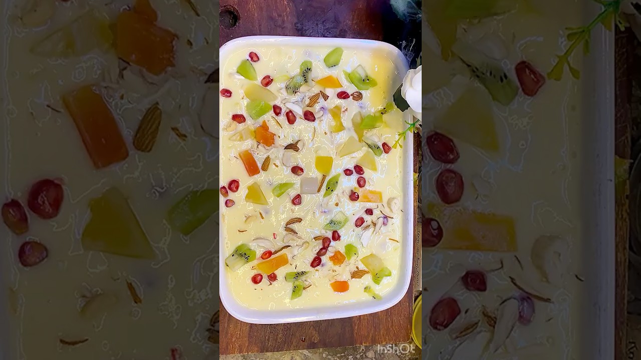 Perfect Creamy Fruit Custard Recipe! 🍧✨ 