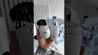 Razer Viper V4 Pro vs Logicool G PRO X2 SUPERSTRIKE #ゲーム環境 #白環境 #ゲーミングマウス #ラピッドトリガー