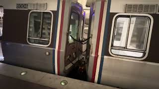 WMATA DC Metro Alstom 6000 Series At Foggy Bottom GWU Station