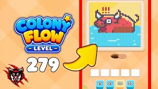 Colony Flow Level 279 Puzzle Game Walkthrough