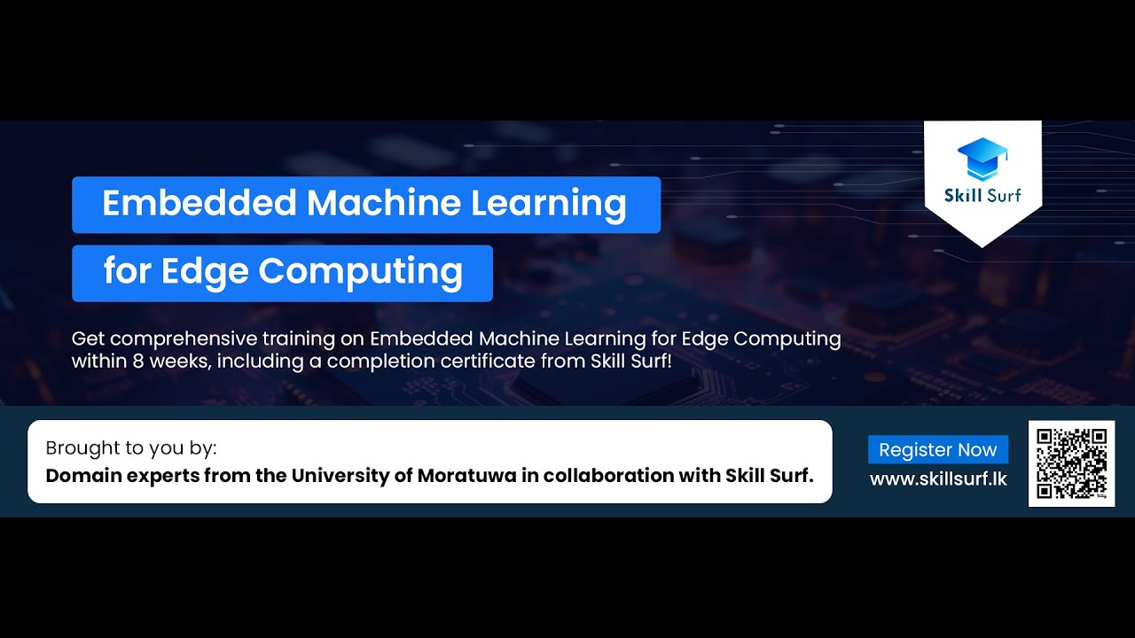 Embedded Machine Learning for Edge Computing ‘24 Free Session - YouTube