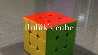 Rubik’s cube solving