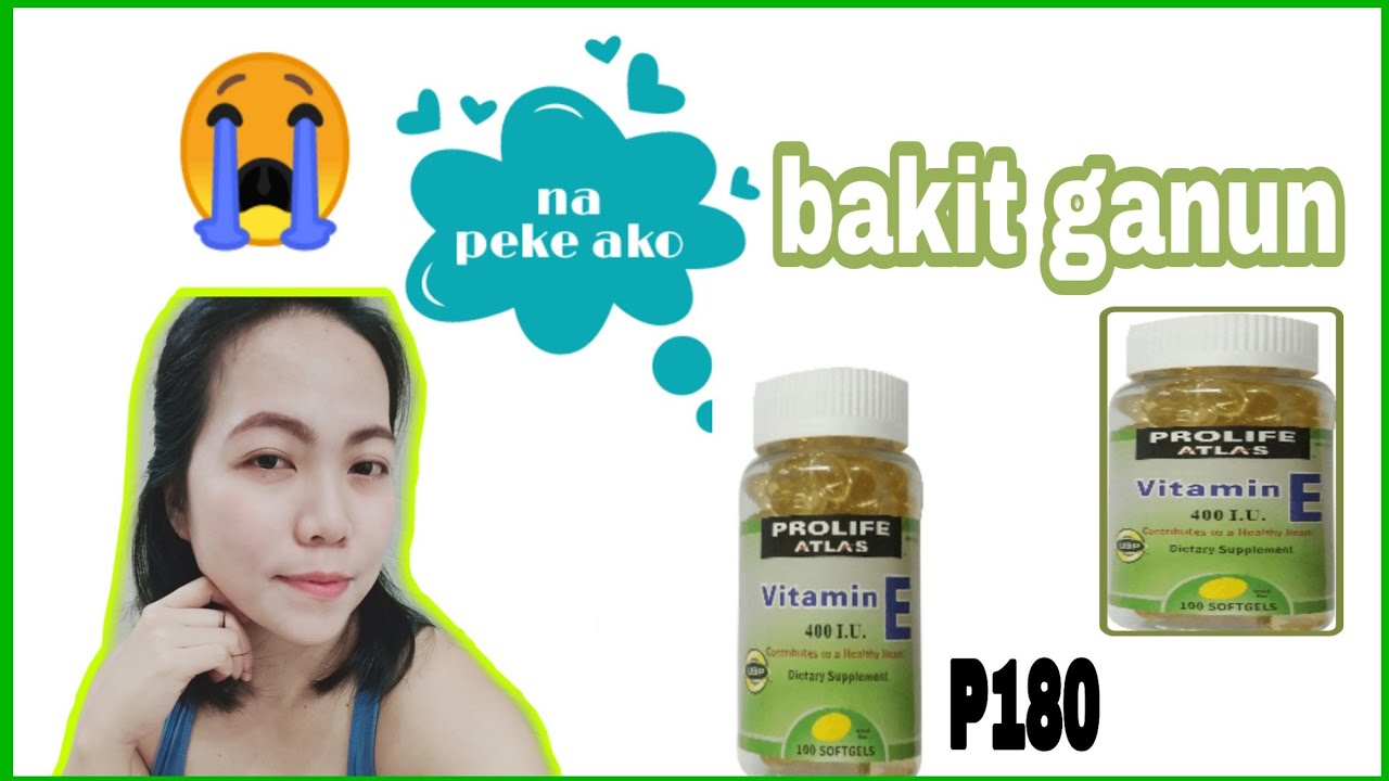 Prolife atlas vitamin E|| panu malaman Kung original